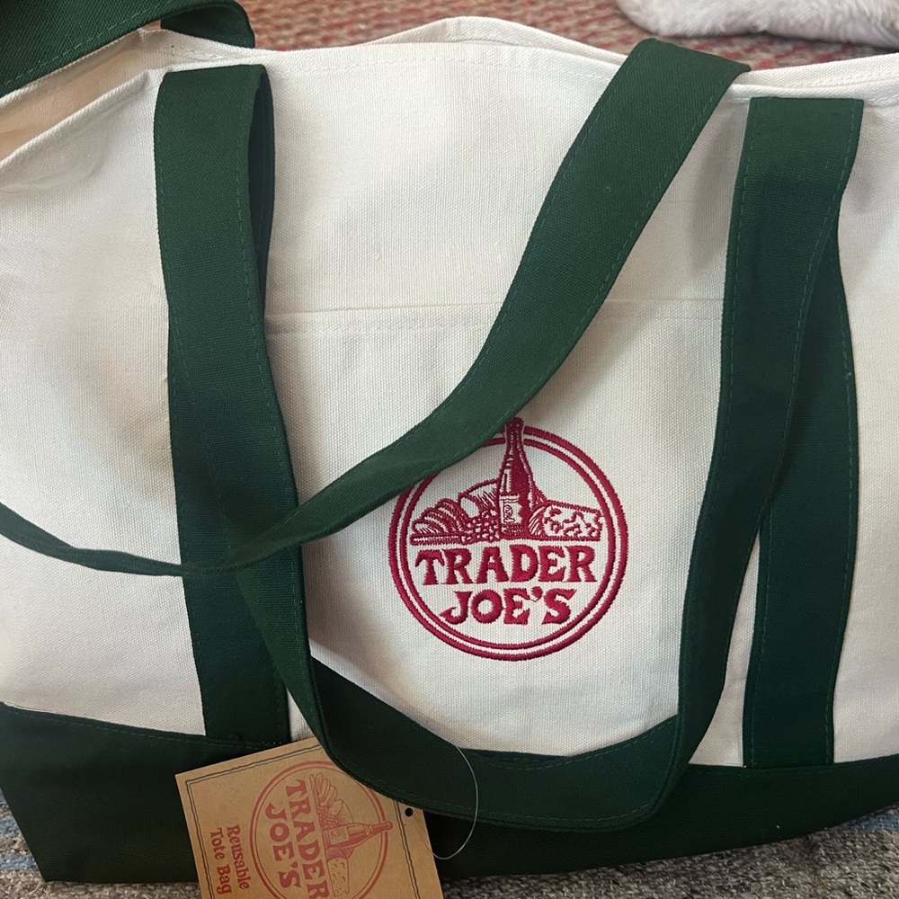 Trader Joe's Canvas Tote Bag